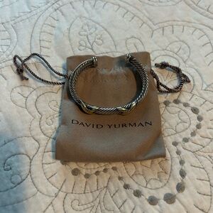David Yurman Two-Tone Cable Bracelet